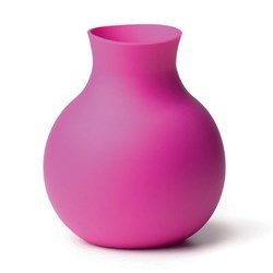 home & decor menu pink rubbervase