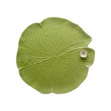 Plate water lily leaf 23cm