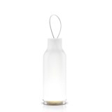 glass lantern 20cm vidro fosco