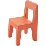 Magis Seggiolina pop conjunto de 4 cadeiras laranja