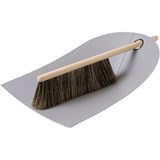 Dustpan and broom light grey