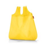 Mini maxi shopper saco para compras amarelo