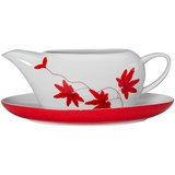 SPAL Fall gravy boat with saucer