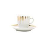 SPAL Glee set of 6 coffee cups with saucer