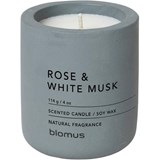 fraga vela perfumada rose & white musk