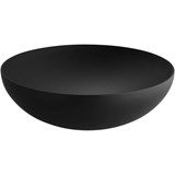 Double bowl ø 25 cm black