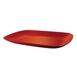 Alessi Moiré red tray