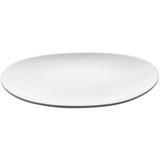 shell line conjunto de 4 pratos de mesa brancos