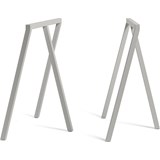 loop stand frame conjunto de 2 cavaletes cinza