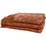 Haomy Guest towel sumatra brick 30x50