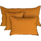 Haomy Set of 2 cushion cover mansa chamois 40x60cm