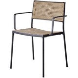 Cane Line Less natural set of 2 armchair