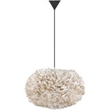 eos light brown suspension lamp with black cable