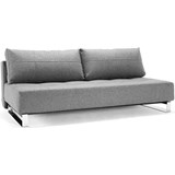 supremax deluxe sofa bed twist charcoal 563