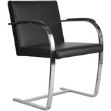 Prospettive Brno black chair