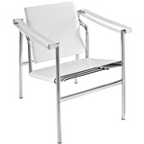 lc1 white chair
