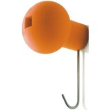 globo orange wall coat hanger