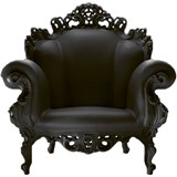 Proust black armchair