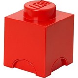 Lego Storage brick 1 red