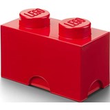 Lego Storage brick 2 red