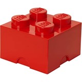 Lego Storage brick 4 red