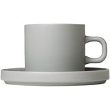 Blomus Pilar conjunto de 2 chávenas para café mirage grey