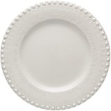 Bordallo Pinheiro Fantasy set of 4 dinner plates sandy grey