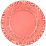 Bordallo Pinheiro Fantasia conjunto de 4 pratos de sobremesa rosa