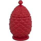 Bordallo Pinheiro Pine cone red 20cm
