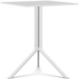 poule table white 60x60cm