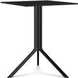 poule table black 60x60cm