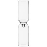 Candle holder lantern clear