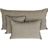 Set of 2 cushion cover mansa naturel 45x45cm