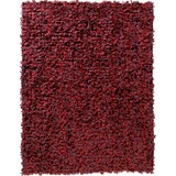 little fields of flowers rug red - 200 x 300