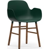 Normann Copenhagen Cadeira de braços verde
