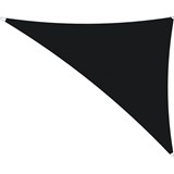 garden shade triangular sumbrella black