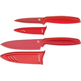touch set of 2 red knives