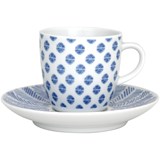 SPAL Ítaca set of 6 coffee cups with saucer