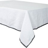 Haomy Tablecloth Luri White 160x250cm