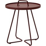 Cane Line On the move small bordeaux side table