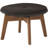 Peacock footstool/side table, Cane-line Weave