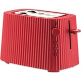 Alessi Plissé toaster red
