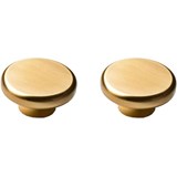 Menu Set of 2 brass knobs