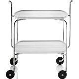 Magis Transit white folding trolley