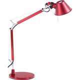 Artemide Tolomeo micro table lamp red
