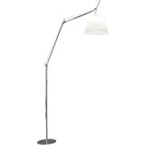 Artemide Tolomeo mega candeeiro chão acetinado cinza