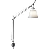 Artemide Tolomeo basculante candeeiro de parede acetinado cinza