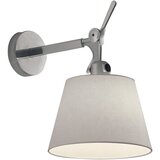 Artemide Tolomeo difusor 24 acetinado cinza candeeiro parede
