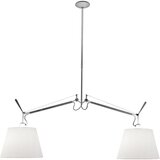 Artemide Tolomeo candeeiro de suspensão acetinado cinza ø32cm