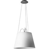 Artemide Tolomeo mega suspension lamp grey satin